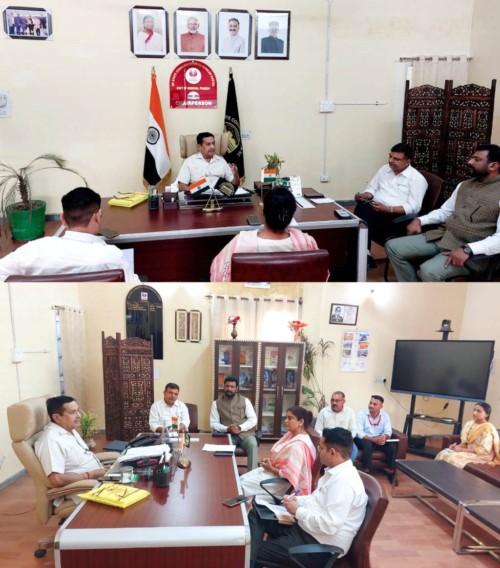 Roadmap Prepared for State Scheduled Castes Commissions MonthLong Awareness Programs Vishrut Bharti Assumes Charge as Member Secretary